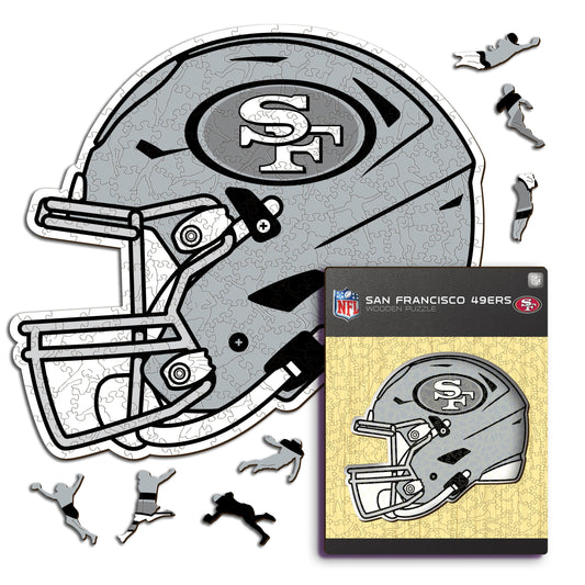 San Francisco 49ers™ Helm - Holzpuzzle
