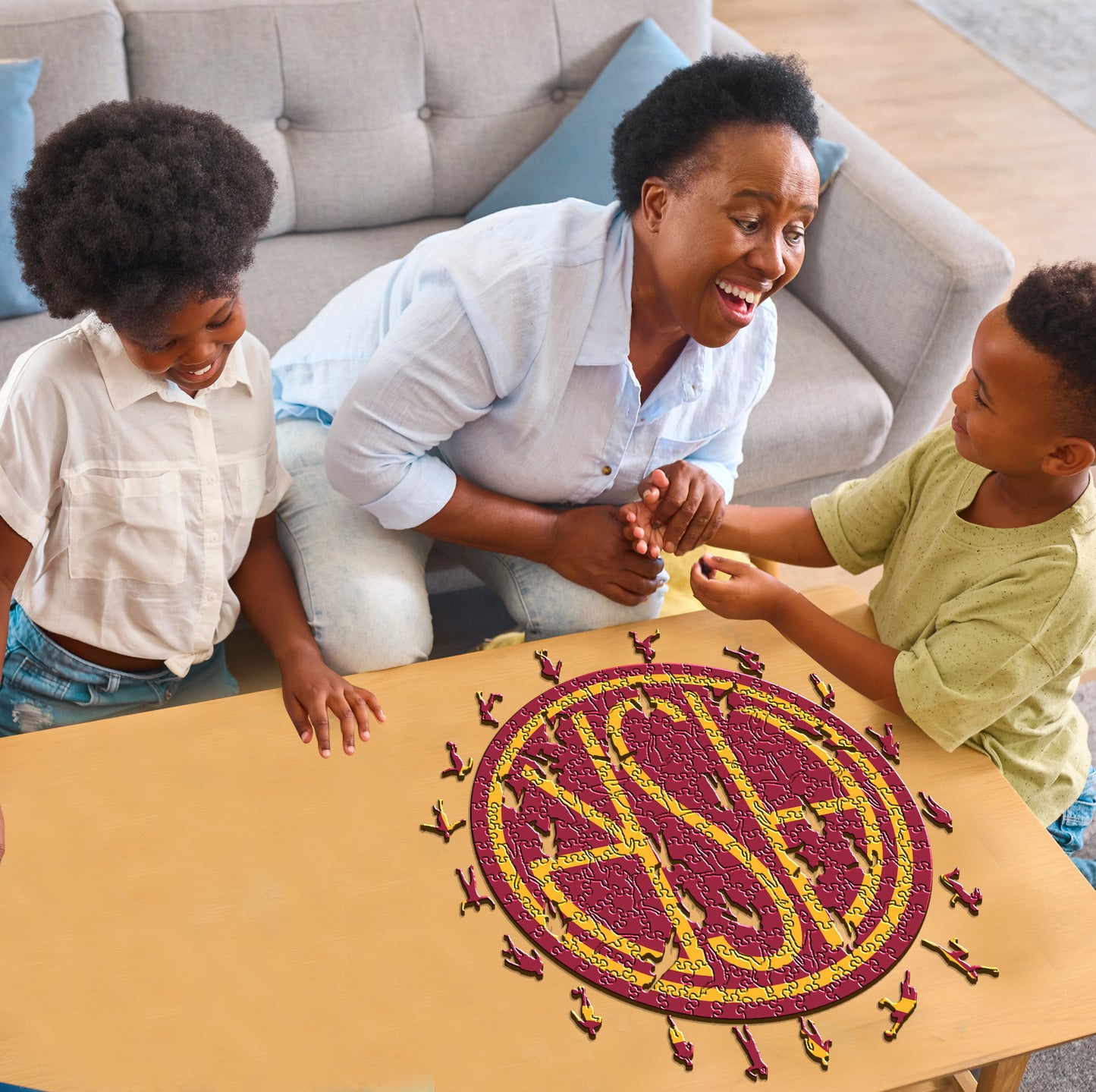 AS Roma® Logo Heritage - Holzpuzzle