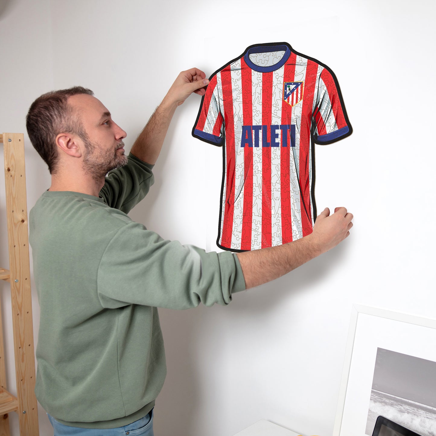 Atlético de Madrid® Jersey - Holzpuzzle