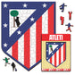 Atlético de Madrid® Logo - Holzpuzzle