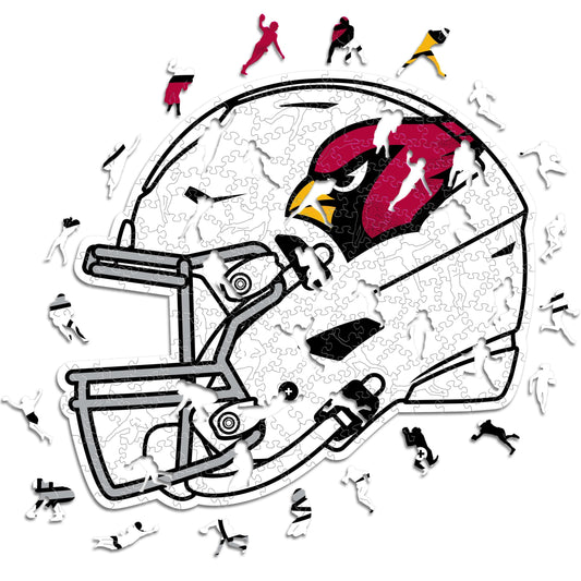 Arizona Cardinals™ Helm - Holzpuzzle