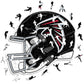 Atlanta Falcons™ Helm - Holzpuzzle