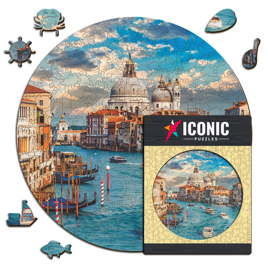 Wunderschönes Venedig - Holzpuzzle