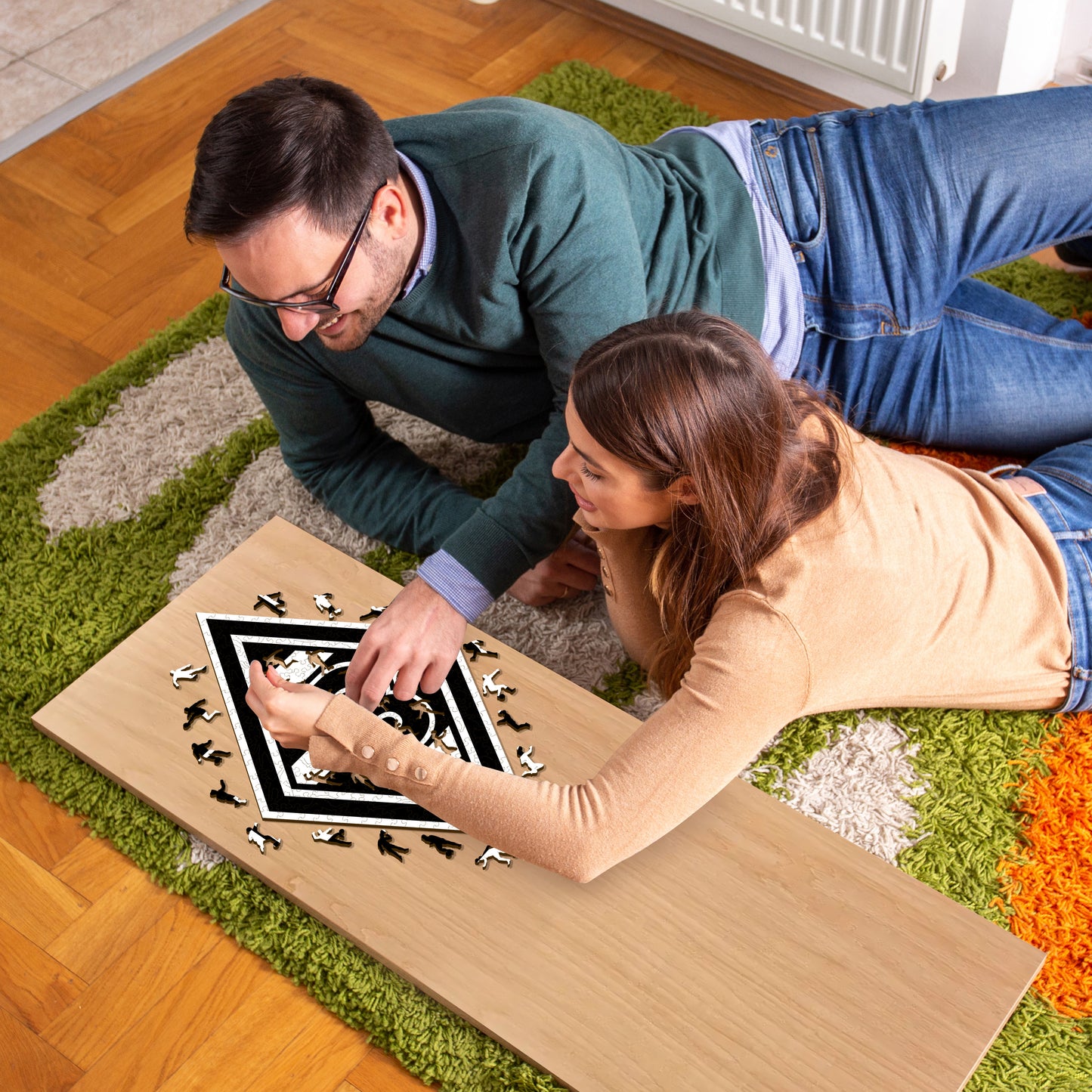 Borussia Mönchengladbach® Logo - Holzpuzzle