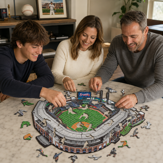 Atlanta Braves™ Truist Park - Holzpuzzle