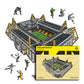 Borussia Dortmund® Stadion - Holzpuzzle