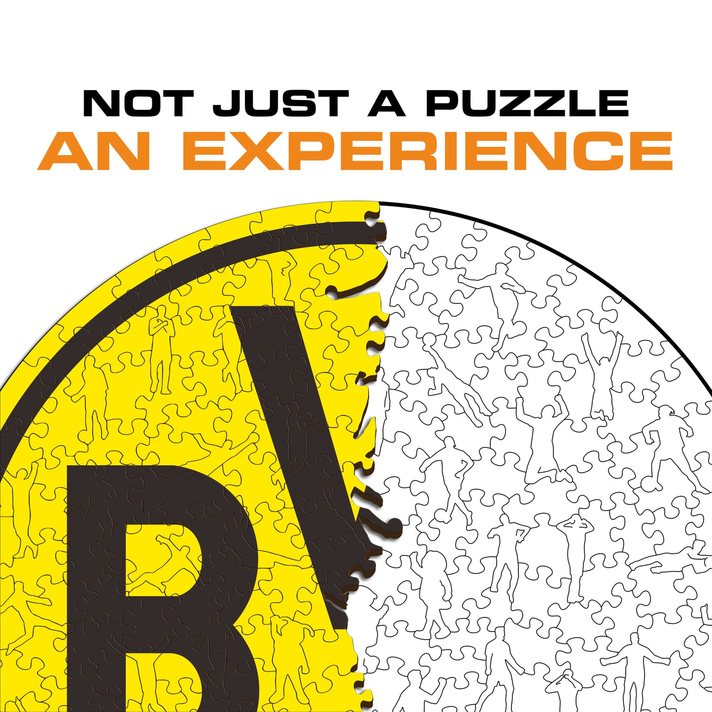 Borussia Dortmund® Logo - Holzpuzzle