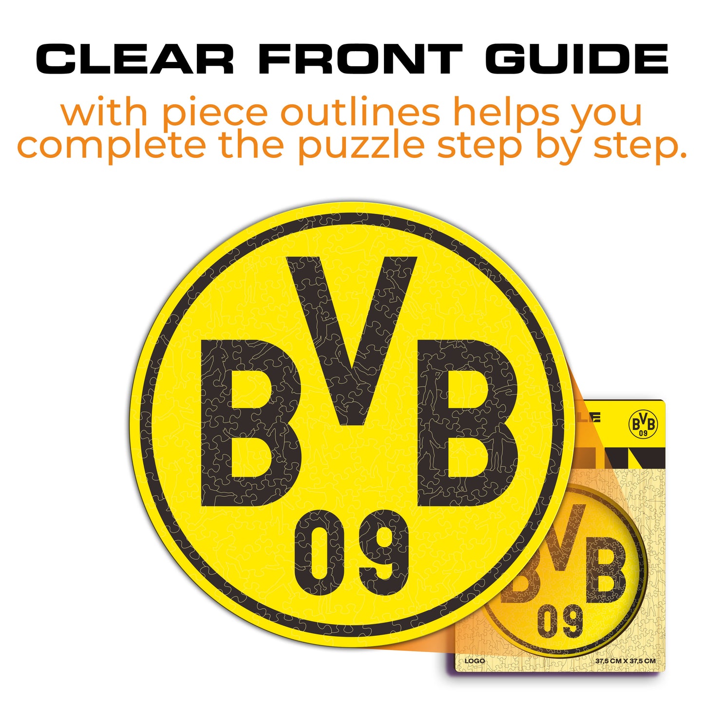 Borussia Dortmund® Logo - Holzpuzzle