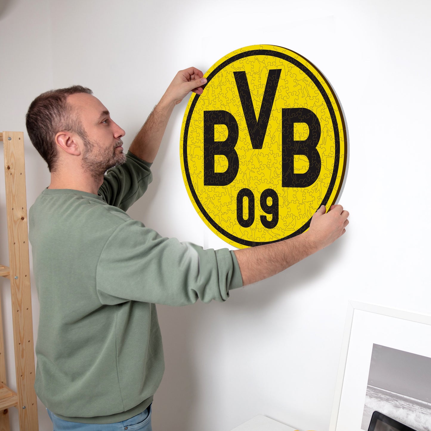 Borussia Dortmund® Logo - Holzpuzzle