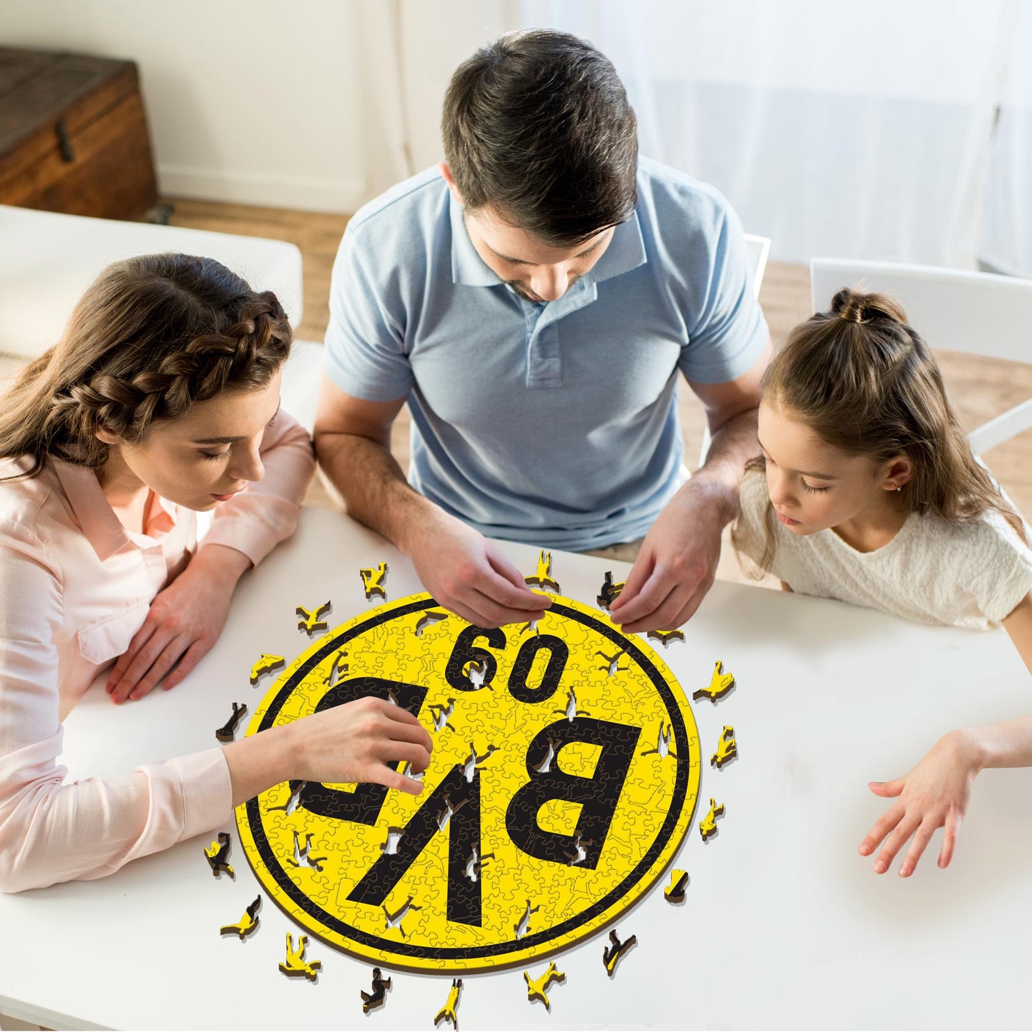 Borussia Dortmund® Logo - Holzpuzzle