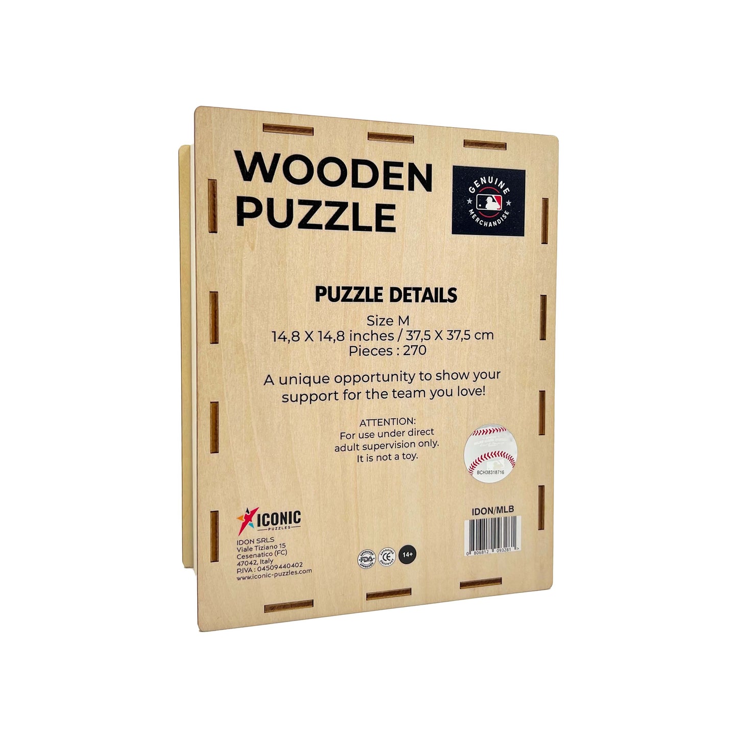 Los Angeles Dodgers™ Logo - Holzpuzzle