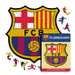 FC Barcelona® Logo - Holzpuzzle