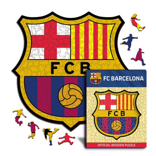 FC Barcelona® Logo - Holzpuzzle