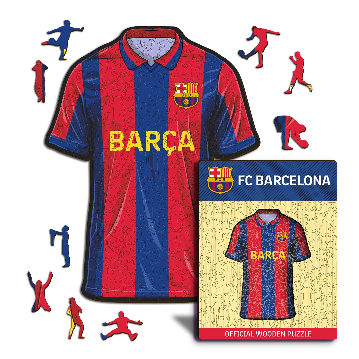 FC Barcelona® Jersey - Holzpuzzle
