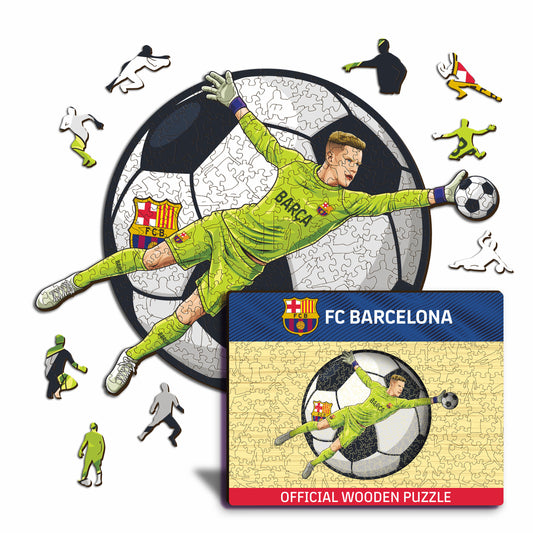 Marc-André Ter Stegen - Holzpuzzle