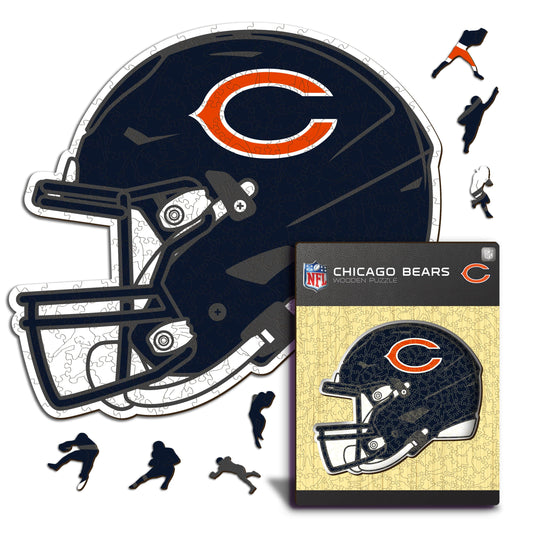 Chicago Bears™ Helm - Holzpuzzle