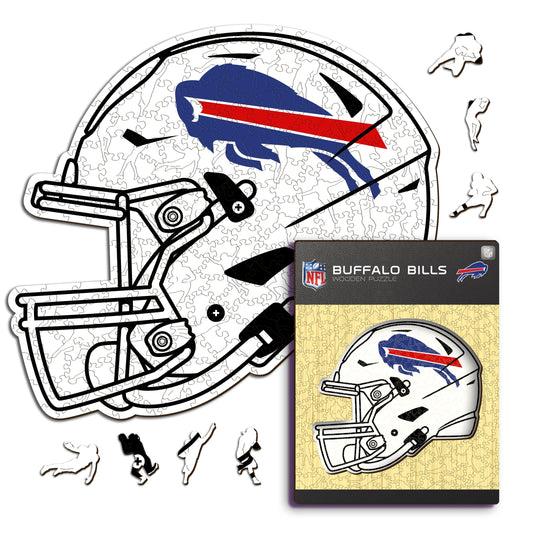 Buffalo Bills™ Helm - Holzpuzzle