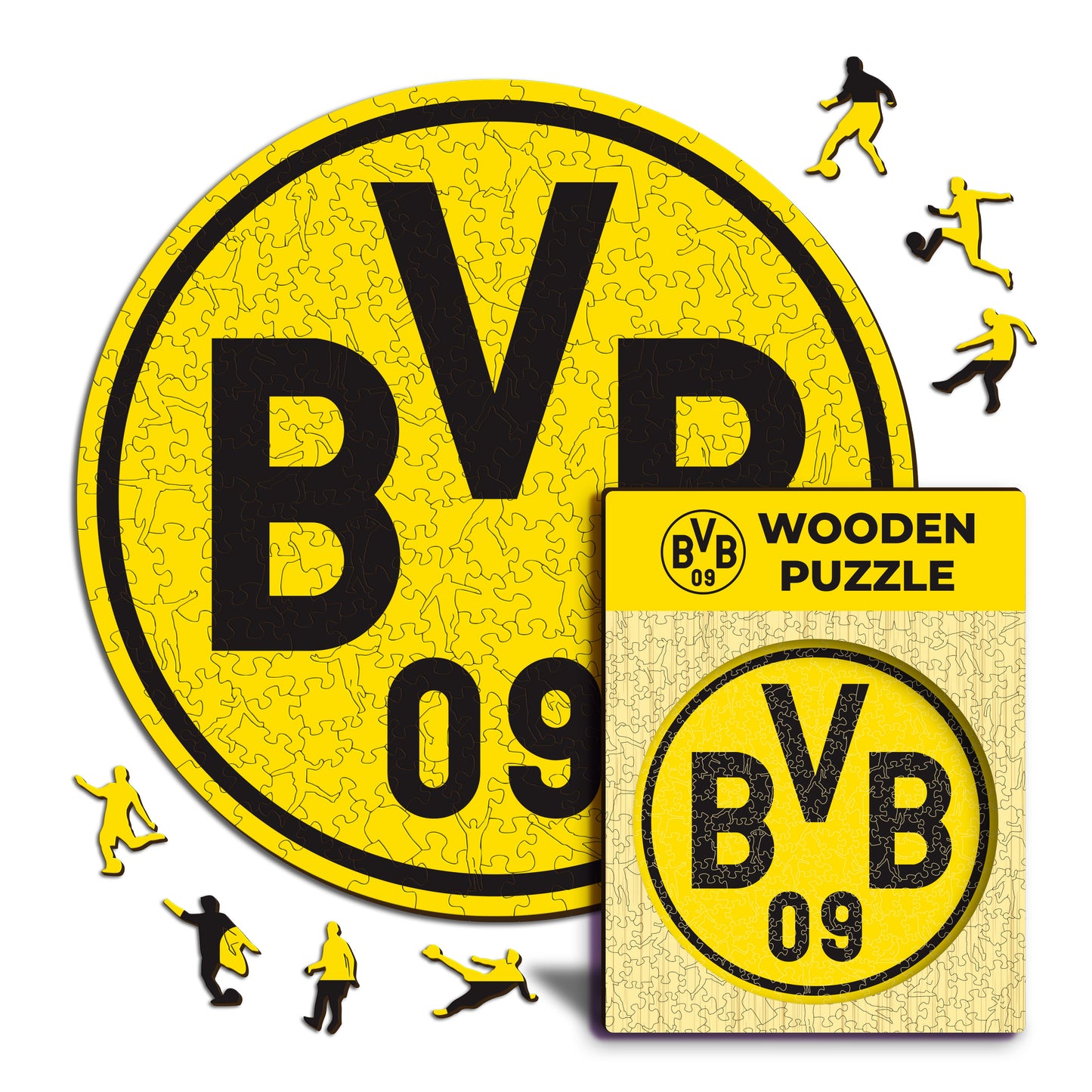 Borussia Dortmund® Logo - Holzpuzzle