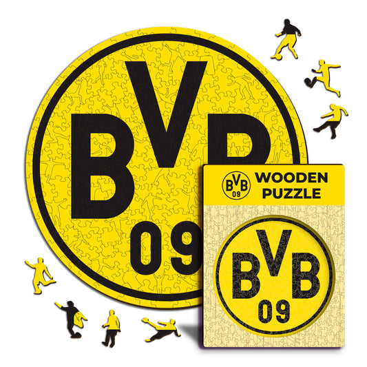 Borussia Dortmund® Logo - Holzpuzzle