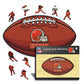 Cleveland Browns™ Football - Holzpuzzle