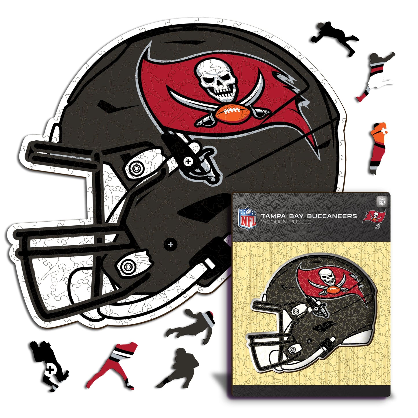 Tampa Bay Buccaneers™ Helm - Holzpuzzle