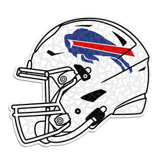 Buffalo Bills™ Helm - Holzpuzzle