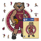 Cleveland Cavaliers™ Maskottchen - Holzpuzzle