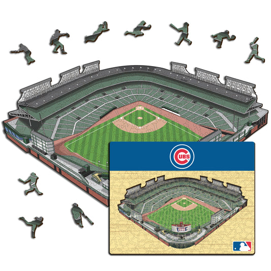 Chicago Cubs™ Wrigley Field - Holzpuzzle