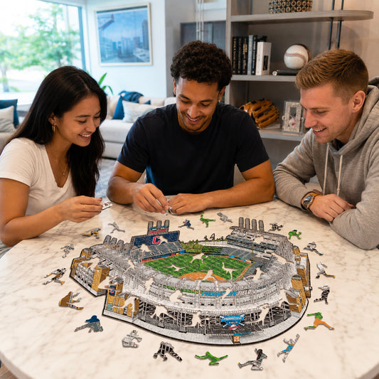 Cleveland Guardians™ Progressive Field - Holzpuzzle