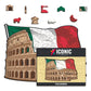 Colosseum - Holzpuzzle