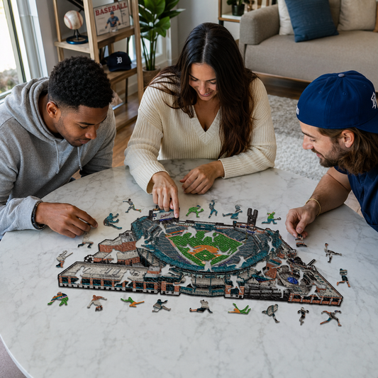 Detroit Tigers™ Comerica Park - Holzpuzzle