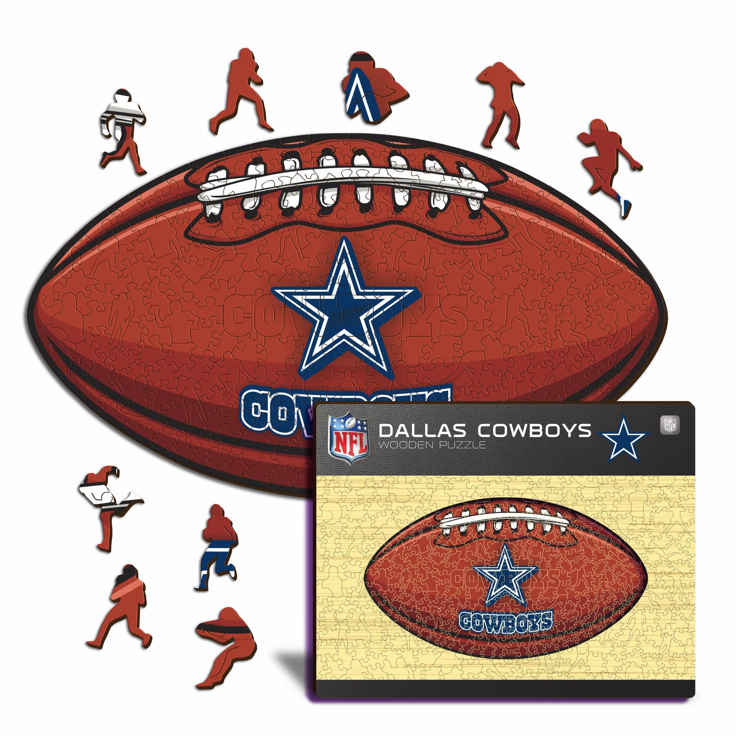 Dallas Cowboys™ Football - Holzpuzzle