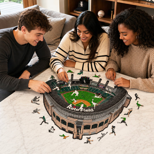 Chicago White Sox™ Rate Field - Holzpuzzle