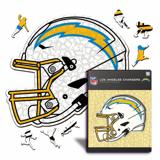 Los Angeles Chargers™ Helm - Holzpuzzle