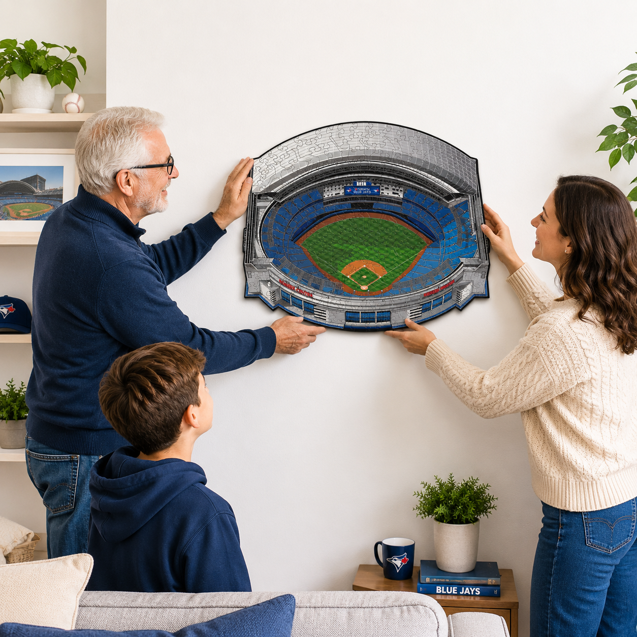 Toronto Blue Jays™ Rogers Centre - Holzpuzzle