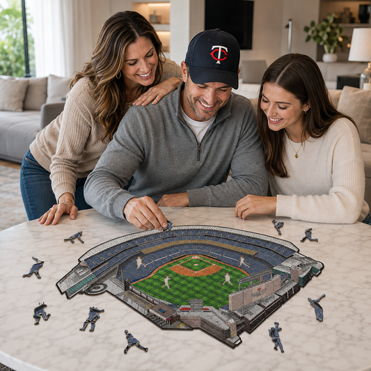 Minnesota Twins™ Target Field - Holzpuzzle