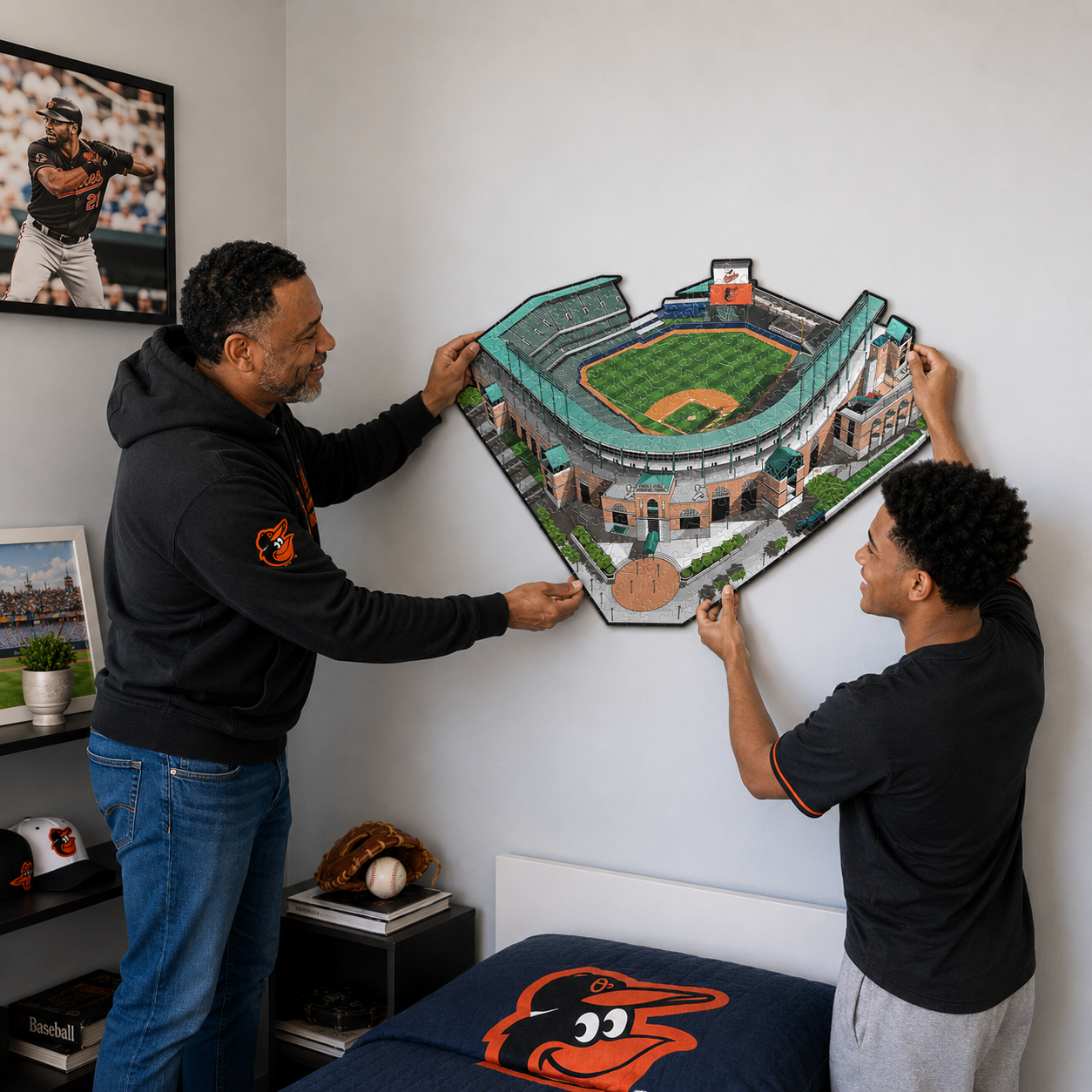 Baltimore Orioles™ Oriole Park at Camden Yards - Holzpuzzle
