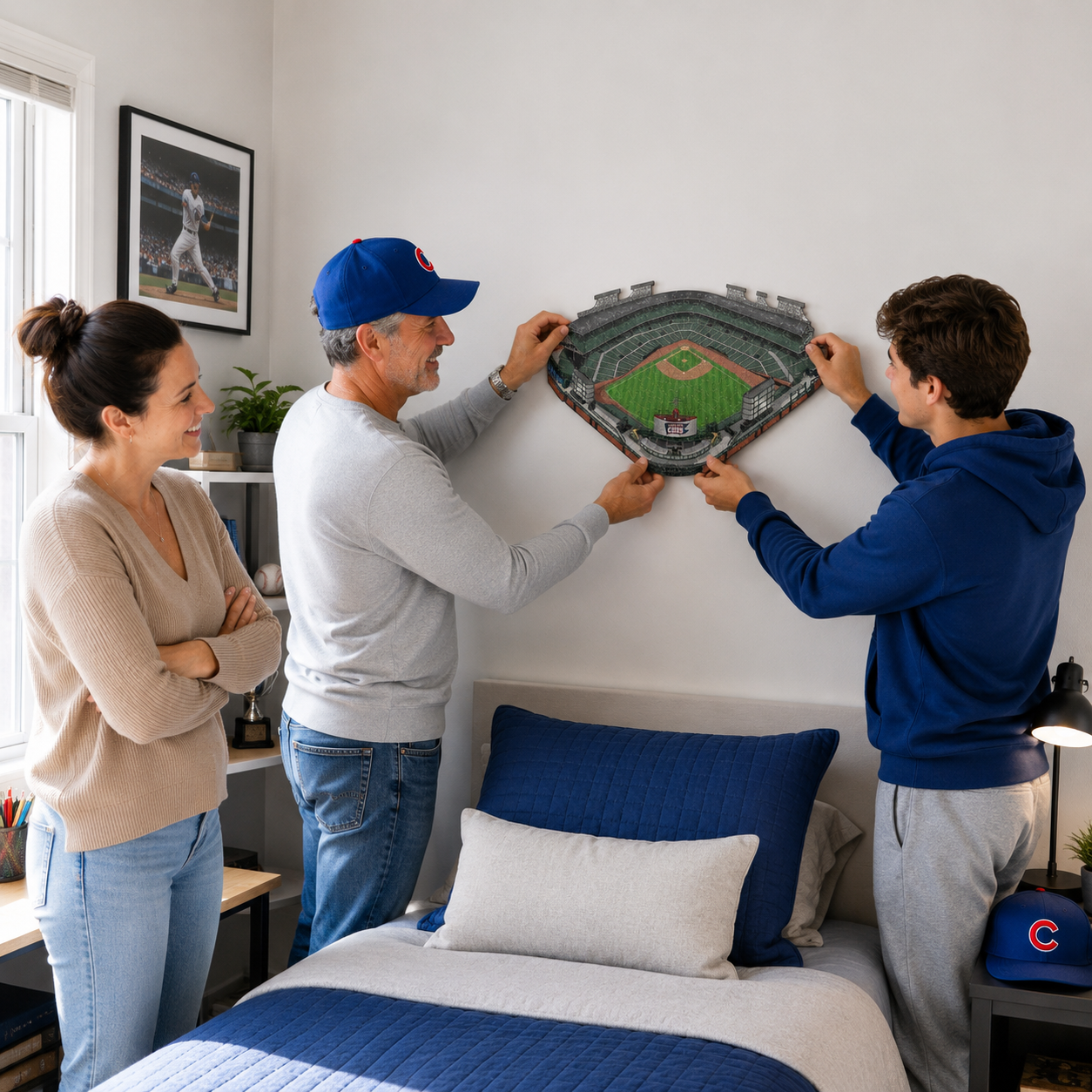 Chicago Cubs™ Wrigley Field - Holzpuzzle