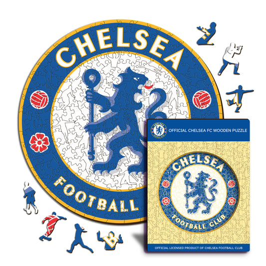 Chelsea FC® Logo - Holzpuzzle
