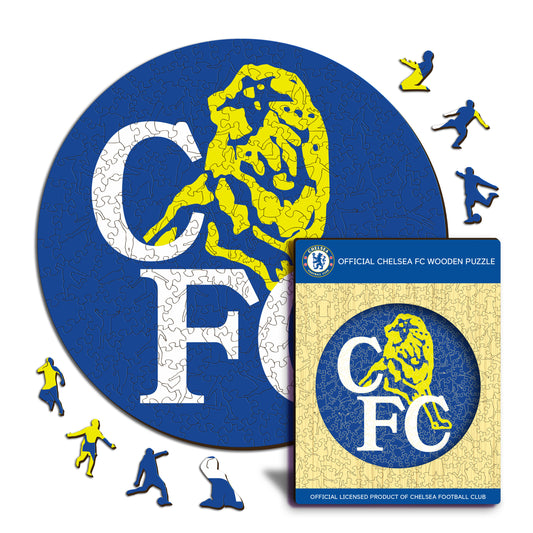 Chelsea FC® Retro Logo - Holzpuzzle