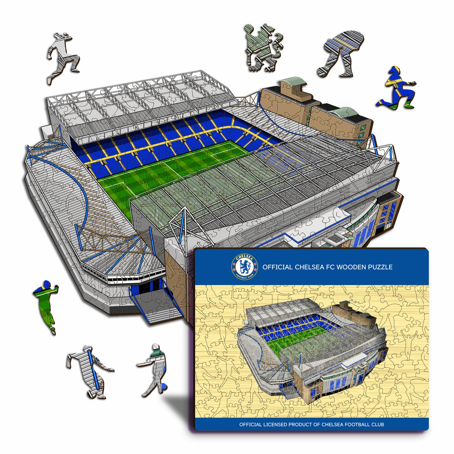 Chelsea FC® Stamford Bridge - Holzpuzzle