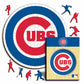 Chicago Cubs™ Logo - Holzpuzzle
