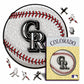 Colorado Rockies™ Baseball - Holzpuzzle