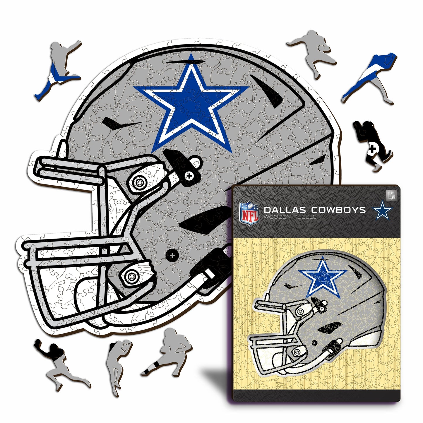 Dallas Cowboys™ Helm - Holzpuzzle