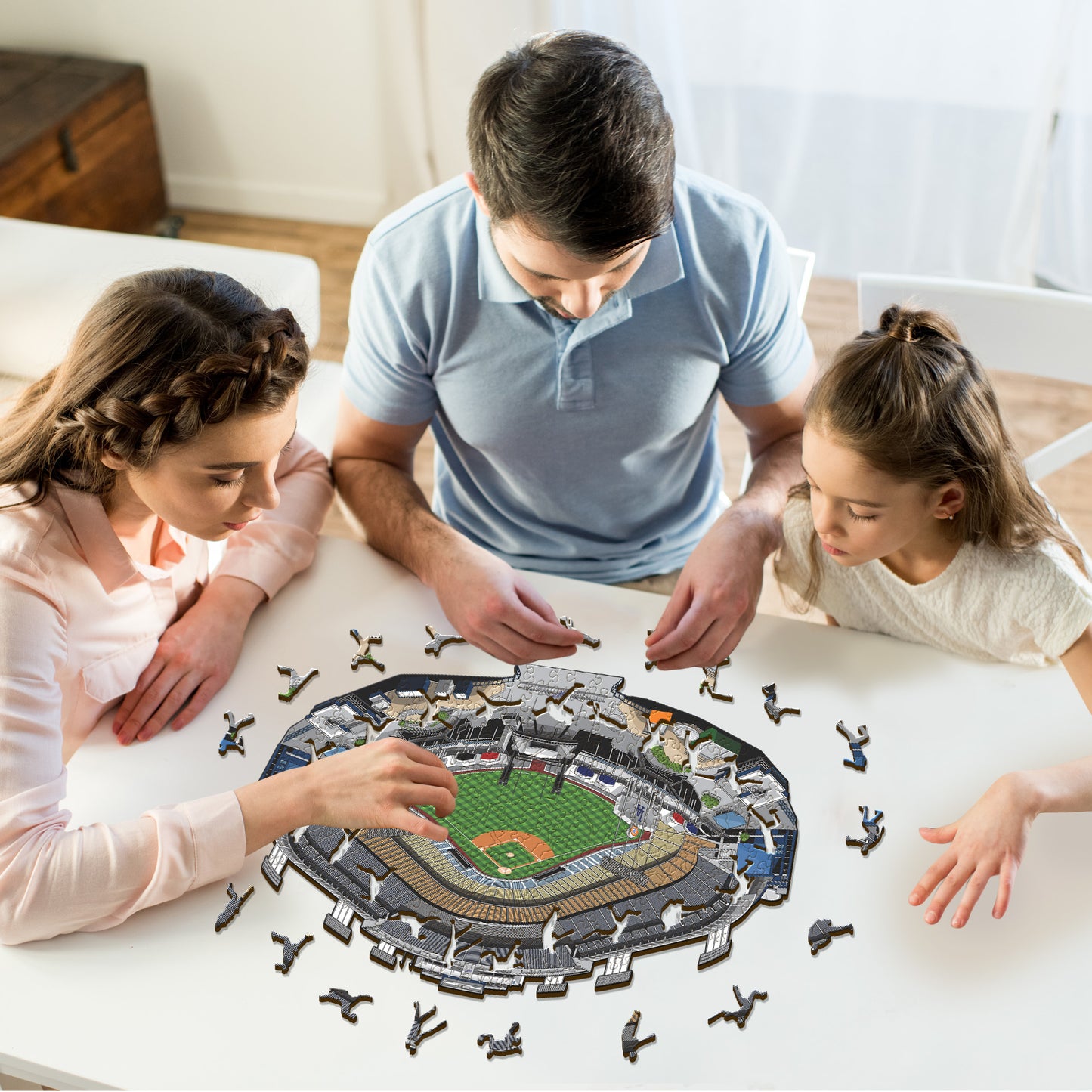 Los Angeles Dodgers™ Dodger Stadium - Holzpuzzle