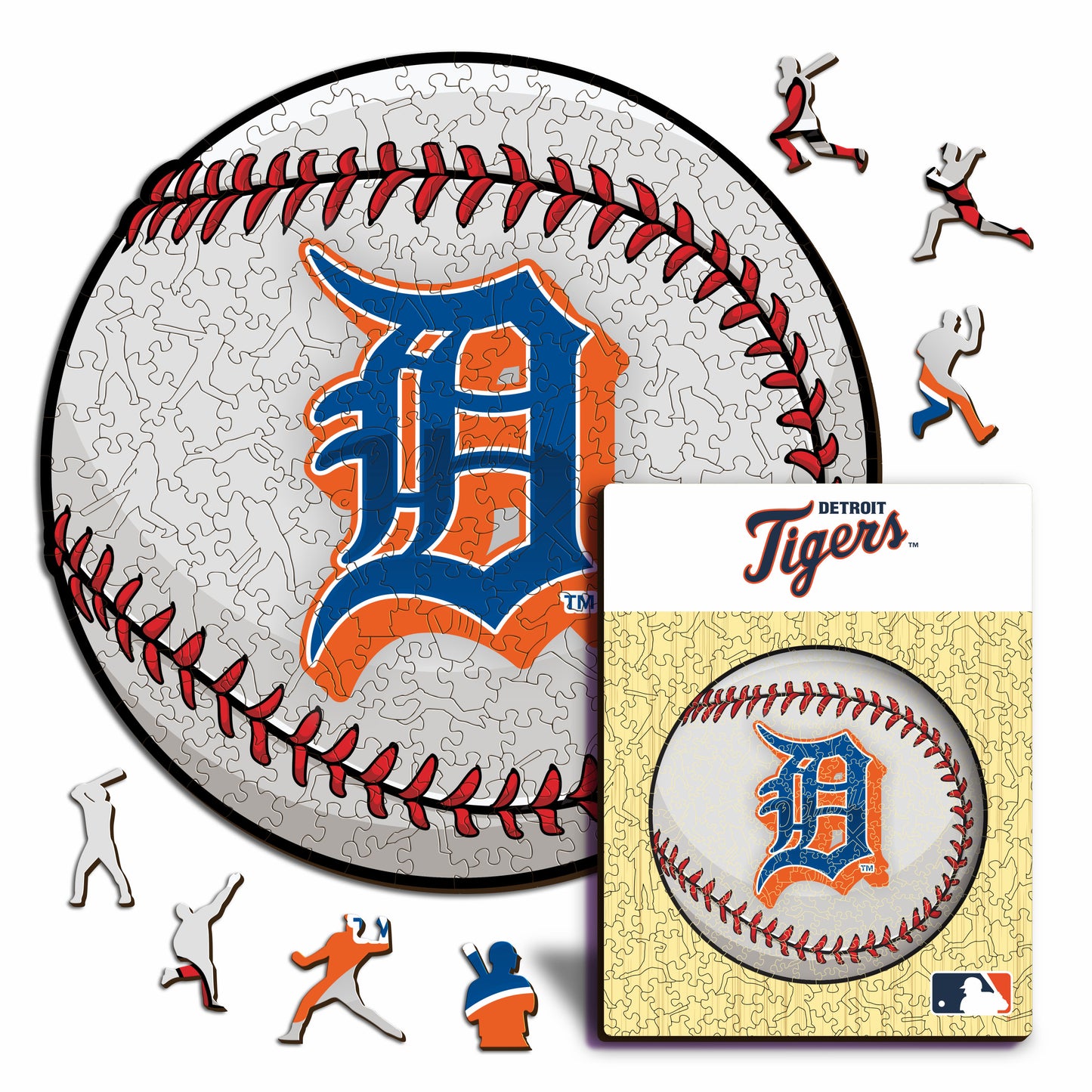 Detroit Tigers™ - Holzpuzzle