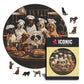 Koch Hunde - Holzpuzzle