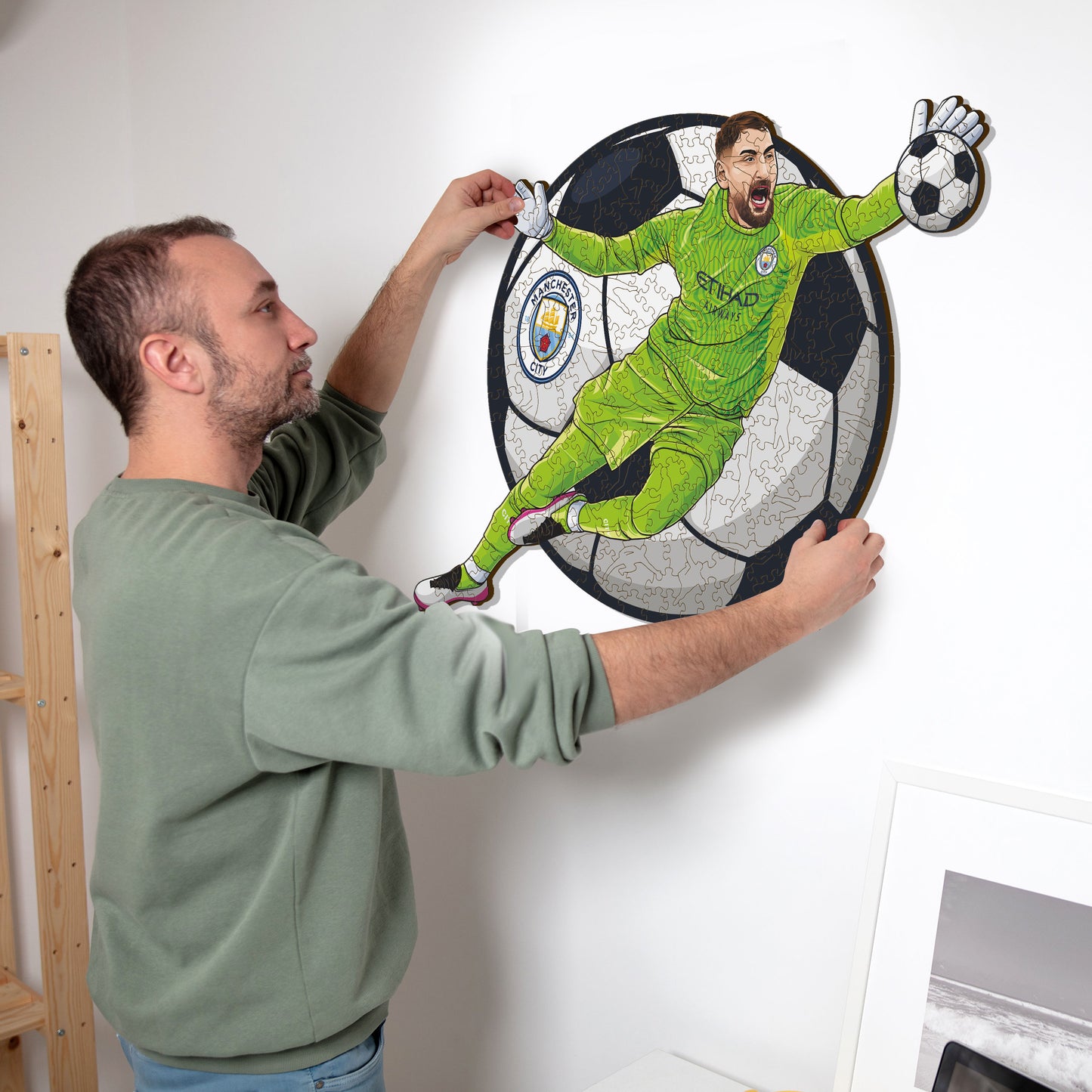 Gianluigi Donnarumma - Holzpuzzle