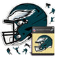 Philadelphia Eagles™ Helm - Holzpuzzle