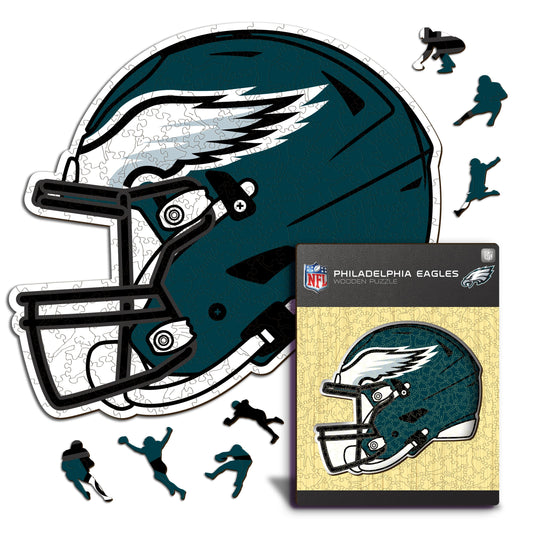 Philadelphia Eagles™ Helm - Holzpuzzle
